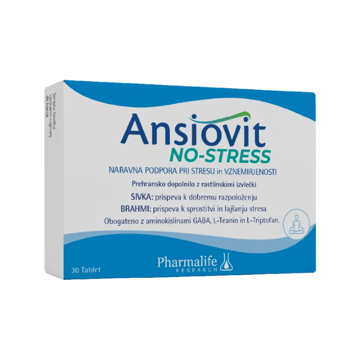 Ansiovit NO-STRESS tablete, 30 tbl