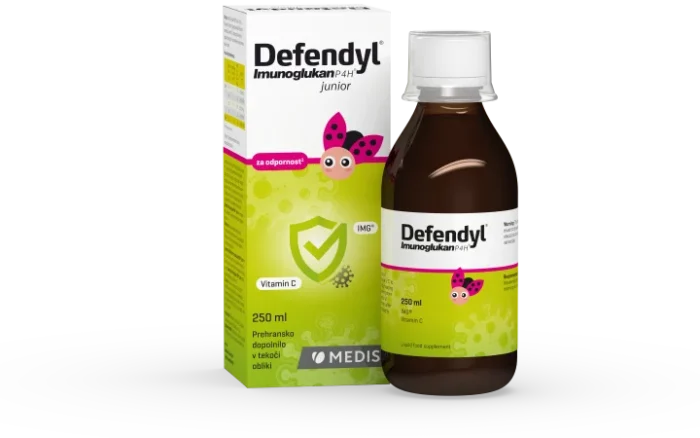 Defendyl-Imunoglukan P4H® junior sirup, 250 ml