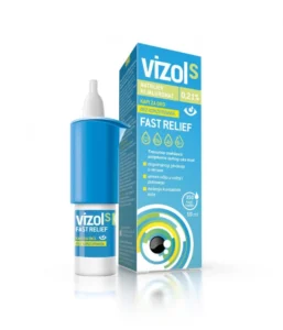 Vizol S 0,21% FAST RELIEF kapljice za oči, 10 m