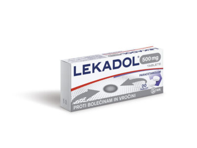 Lekadol 500mg tablete, 20 tablet