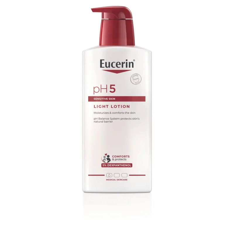 Eucerin pH5, lahek losjon, 400 ml