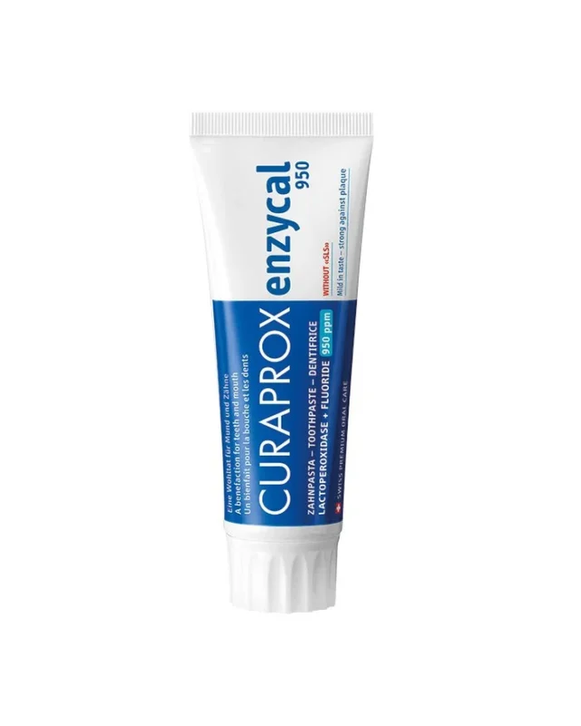 Curaprox Enzycal 950 ppm, zobna pasta, 75 ml