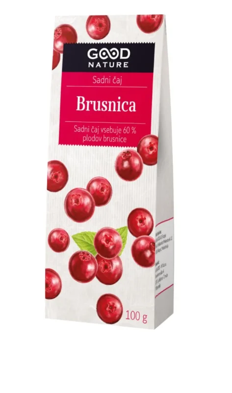 Good Nature Brusnica, sadni čaj, 100 g