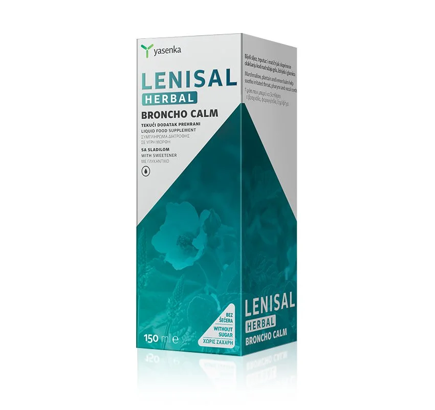 Yasenka Lenisal broncho calm sirup, 150 ml