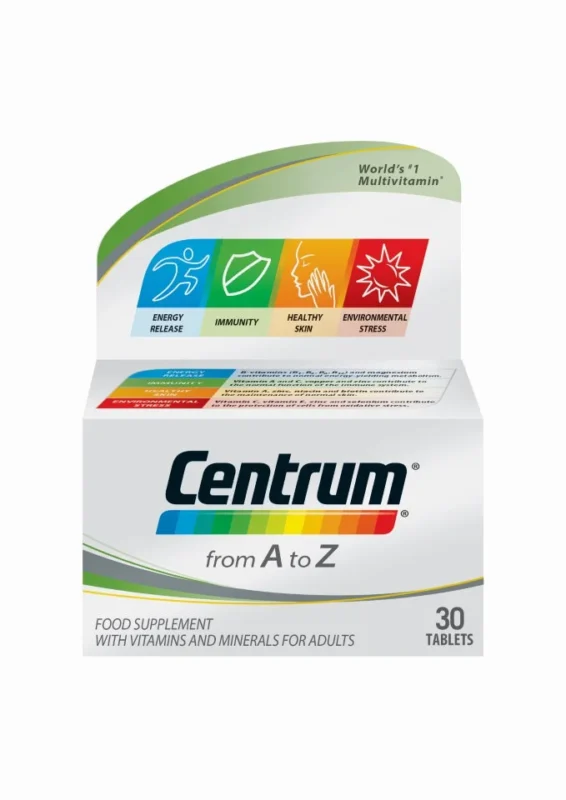 CENTRUM od A do Ž, 30 tablet