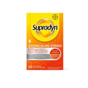 Supradyn Energija NO STRESS, 20 vrečic, z okusom limone