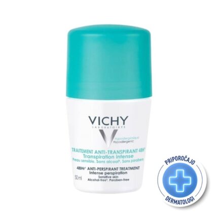 VICHY DÉODORANT Dezodorant z antiperspirantom za uravnavanje potenja 48h, 50 ml