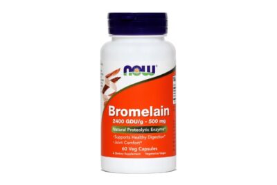 Now Bromelain 500 mg, 60 kapsul