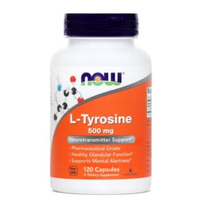 Now L-tirozin 500 mg, 120 kapsul