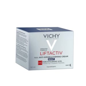 VICHY LIFTACTIV H.A. Nočna nega za korekcijo gub in čvrsto kožo, 50 ml
