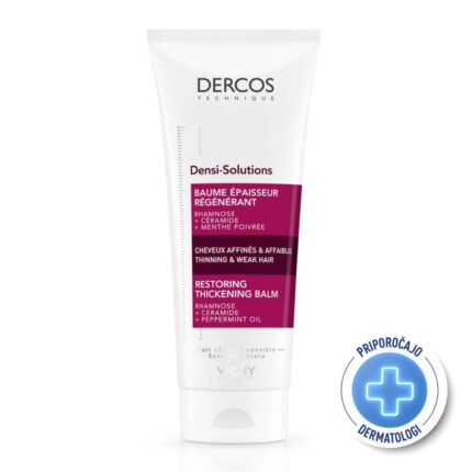VICHY DERCOS DENSI-SOLUTIONS Balzam za tanke in oslabljene lase, 200 ml
