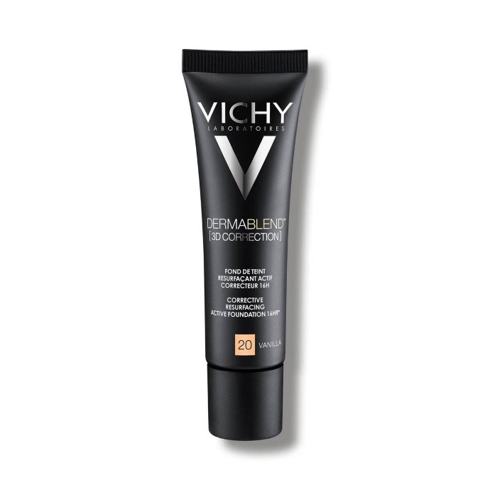 VICHY DERMABLEND 3D KOREKCIJA Korektivni puder za mastno kožo, nagnjeno k aknam SPF25, 20, 30 ml