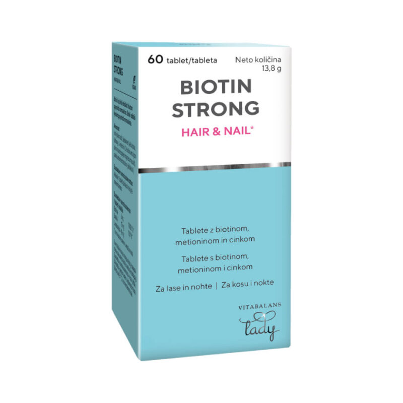 Biotin Strong Vitabalans Lady, 60 tablet