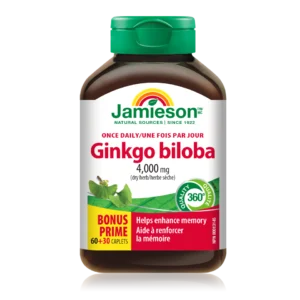 Jamieson Ginko Biloba 4000 mg, 90 tablet