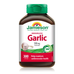 Jamieson Česen 500 mg brez vonja, 300 kapsul