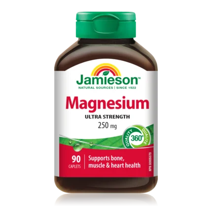 Jamieson Elementarni Magnezij 250 mg, 90 tablet