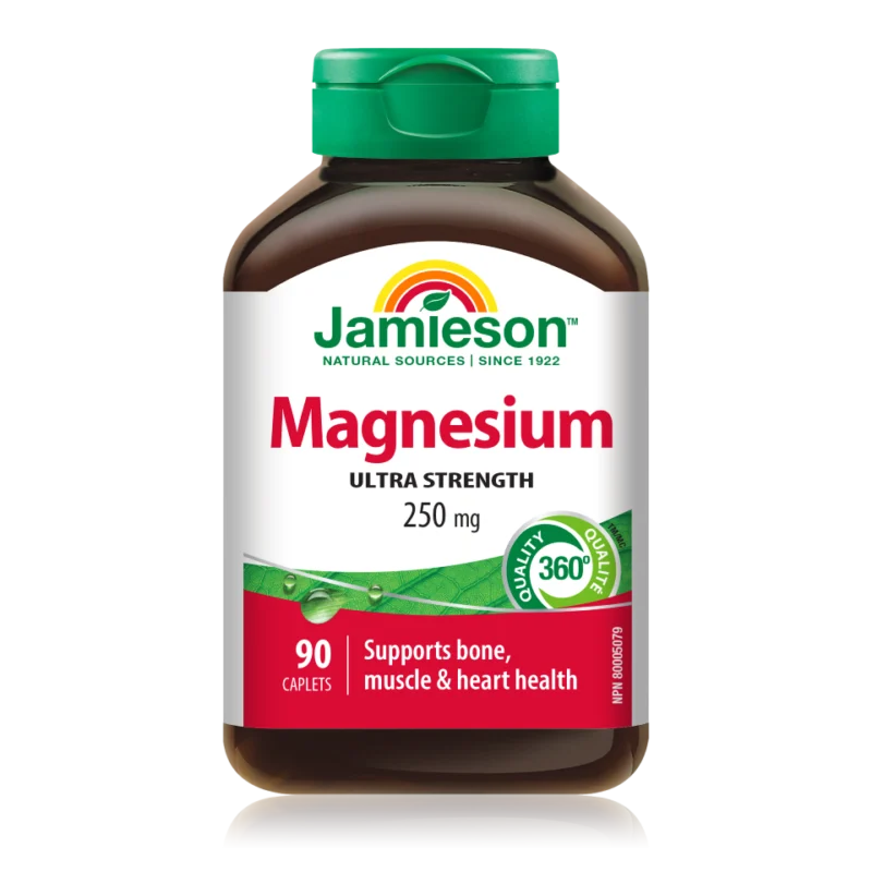 Jamieson Elementarni Magnezij 250 mg, 90 tablet