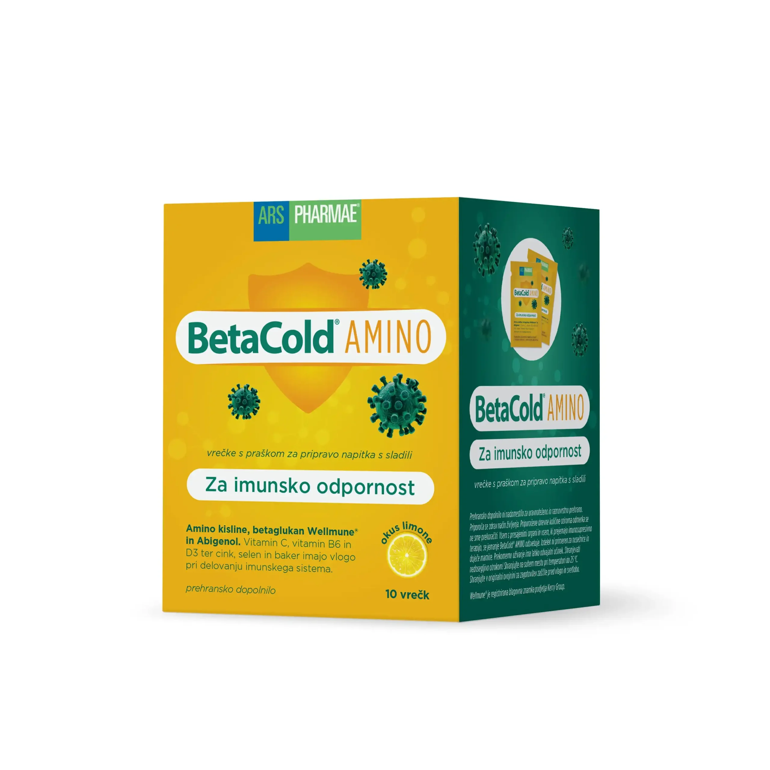 Betacold AMINO, 10 vrečk Betacold AMINO, 10 vrečk