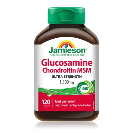 Jamieson Glukozamin, Hondroitin in MSM, 120 tablet