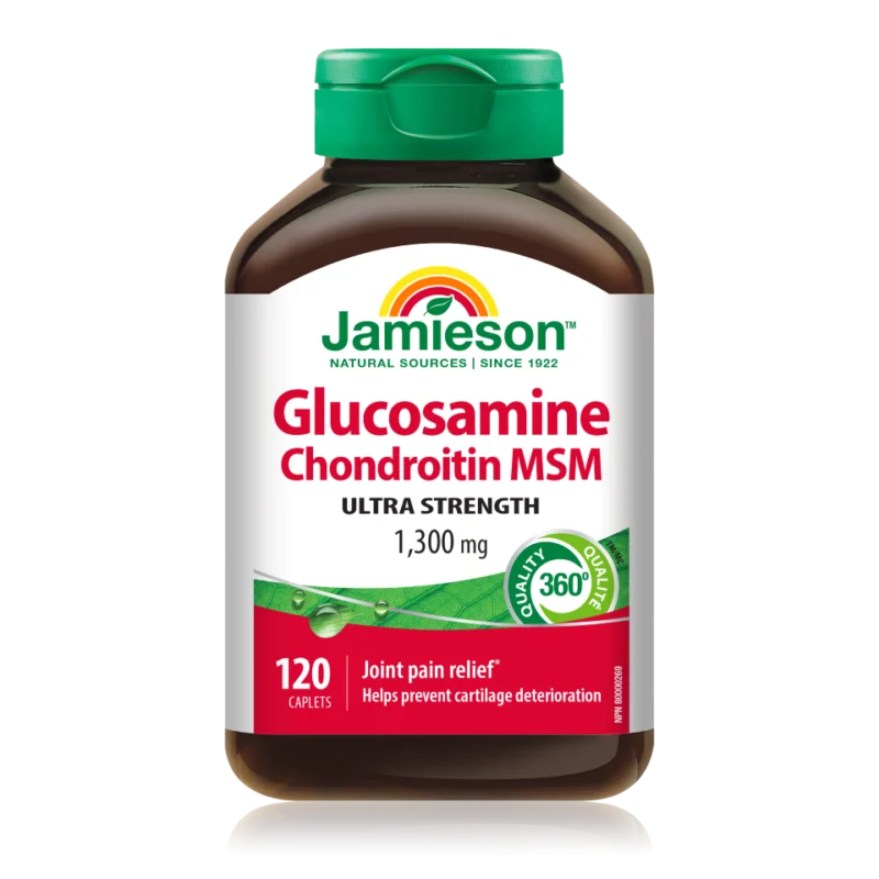 Jamieson Glukozamin, Hondroitin in MSM, 120 tablet