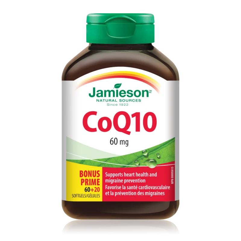 JAMIESON COQ10 60MG KPS MEHKE 80X