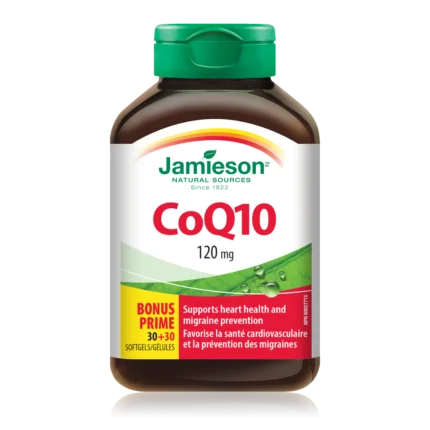 JAMIESON COQ10 120MG KPS 60X    JAMI