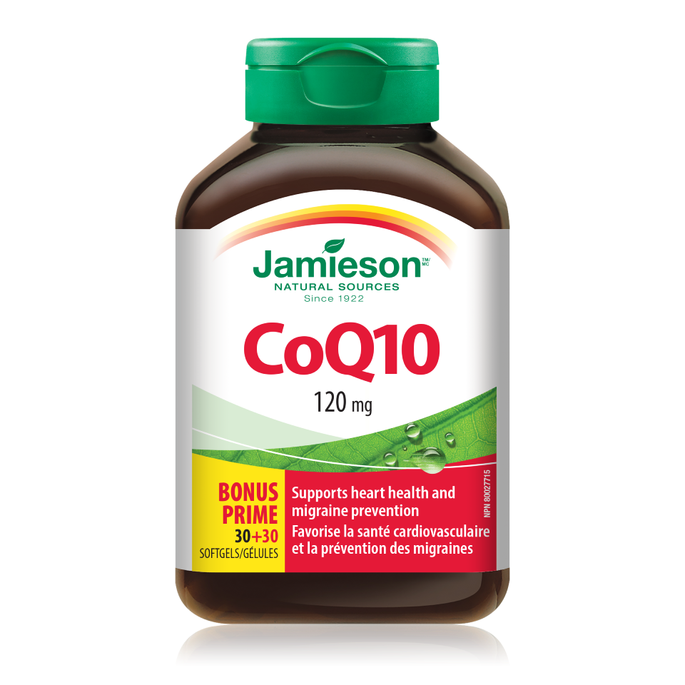 Jamieson Koencim Q10 120 mg, 60 kapsul Jamieson Koencim Q10 120 mg, 60 kapsul
