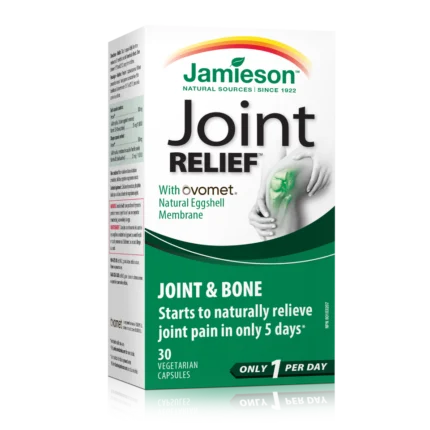 Jamieson Joint Relief kapsule, z naravno membrano jajčne lupine (Ovomet®), 30 kapsul