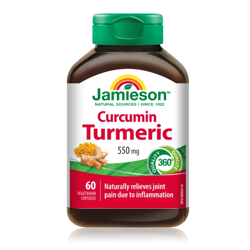 Jamieson Kurkuma 550 mg, 60 kapsul