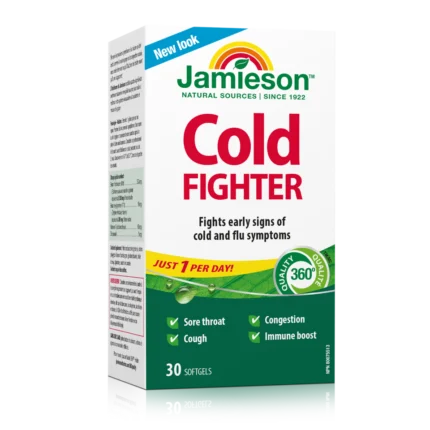 Jamieson Cold Fighter, 10 žvečljivih tablet s sladkorji in sladili