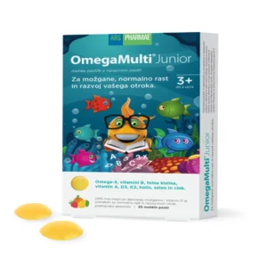 OmegaMulti® Junior. 30 mehkih pastil