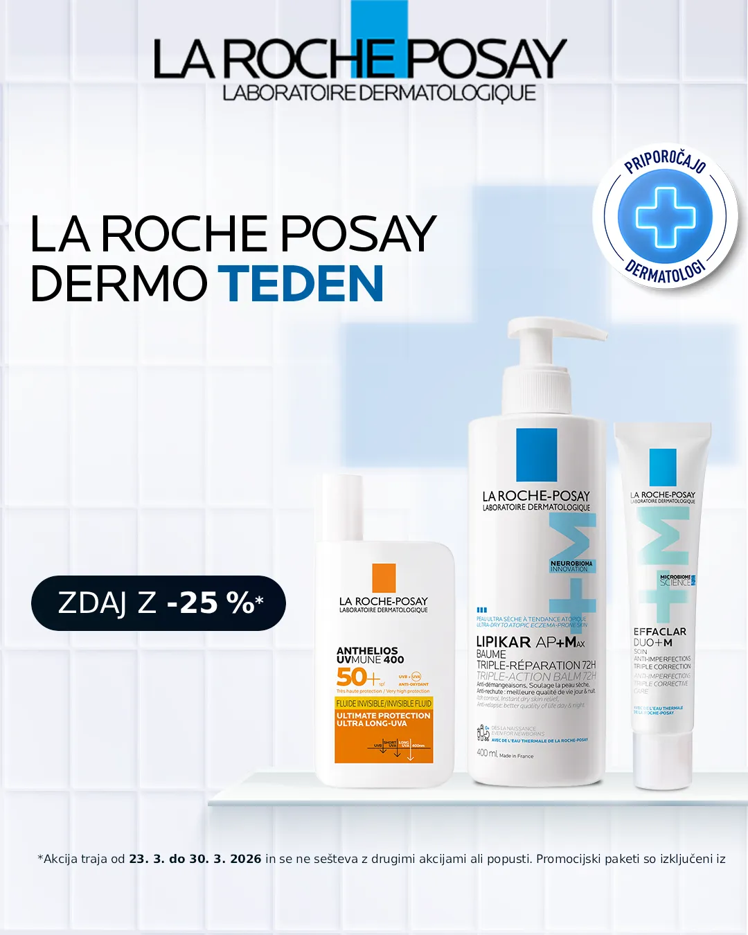 La Roche Posay MAR 2026