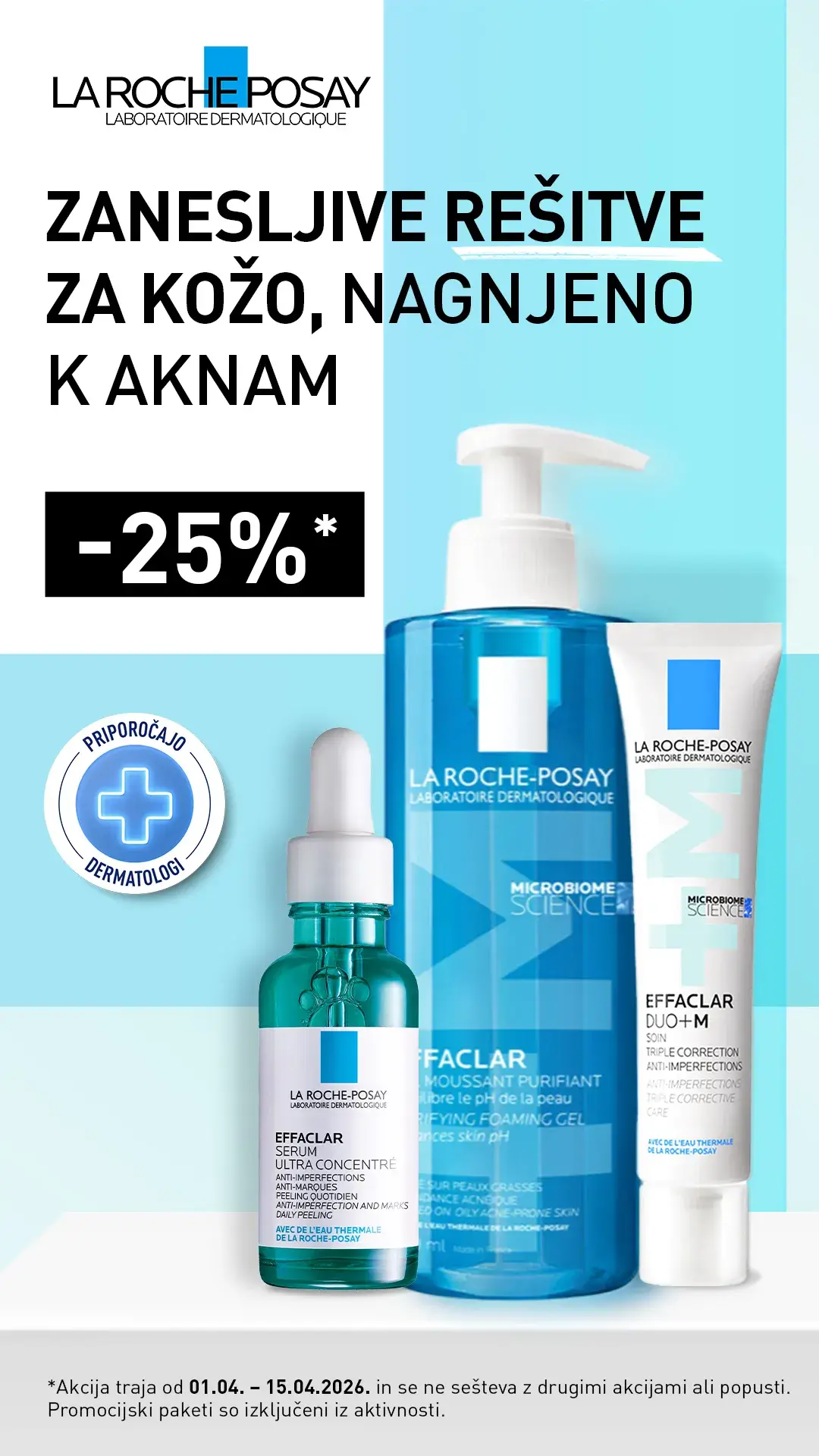 Effaclar 1. 4. 2026 - 15. 4. 2026