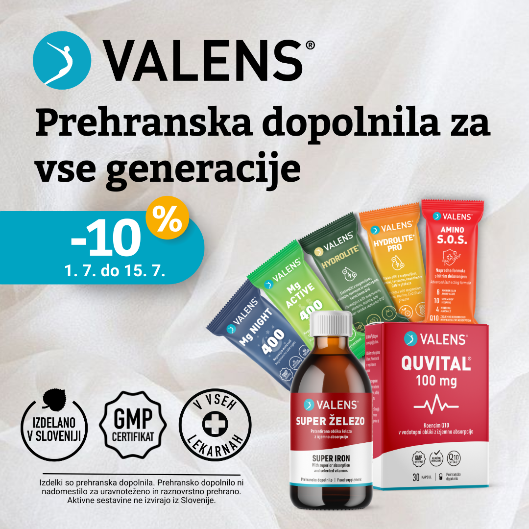 Valens prehransak dopolnila za vse generacije 1.7 - 15.7