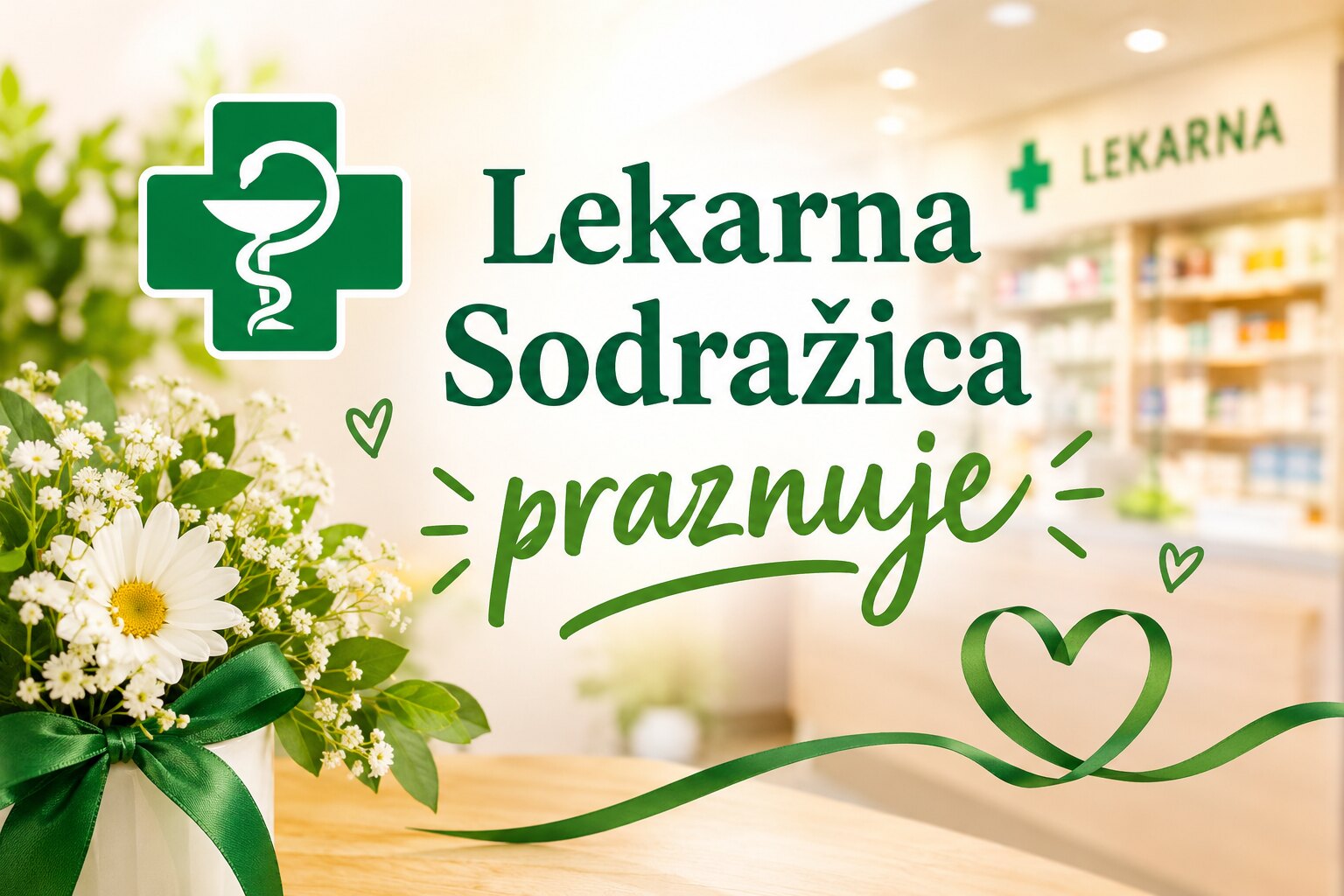 Lekarna Sodražica praznuje Lekarna Sodražica praznuje 20. obletnico ponovnega odprtja